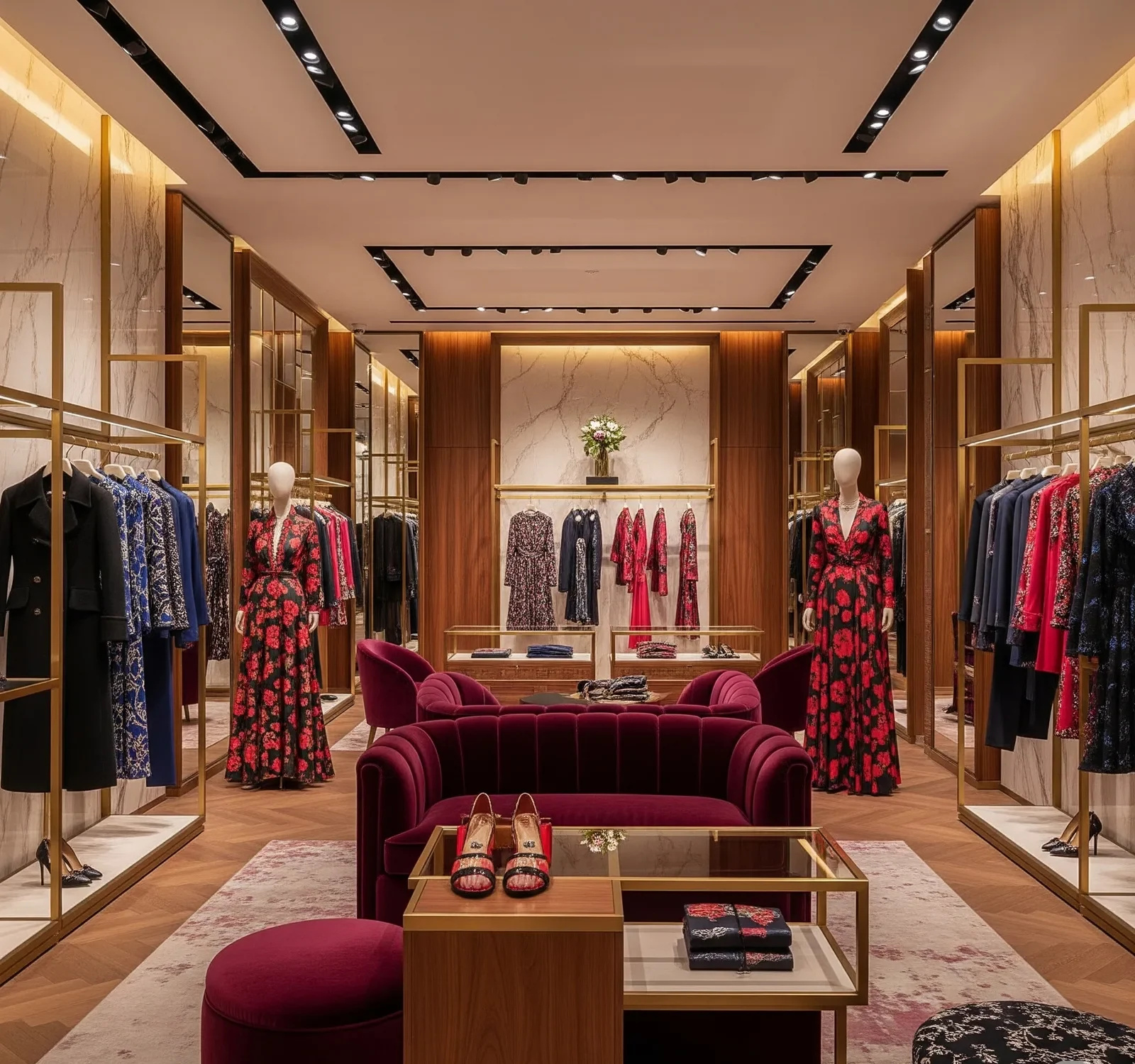 Cách bố trí ánh sáng cho showroom bán hàng