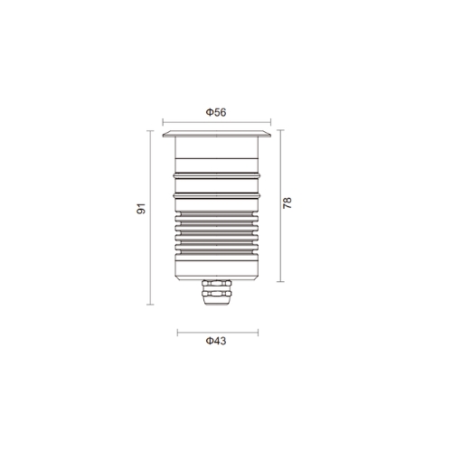 Đèn led âm sàn LU56LL-5W