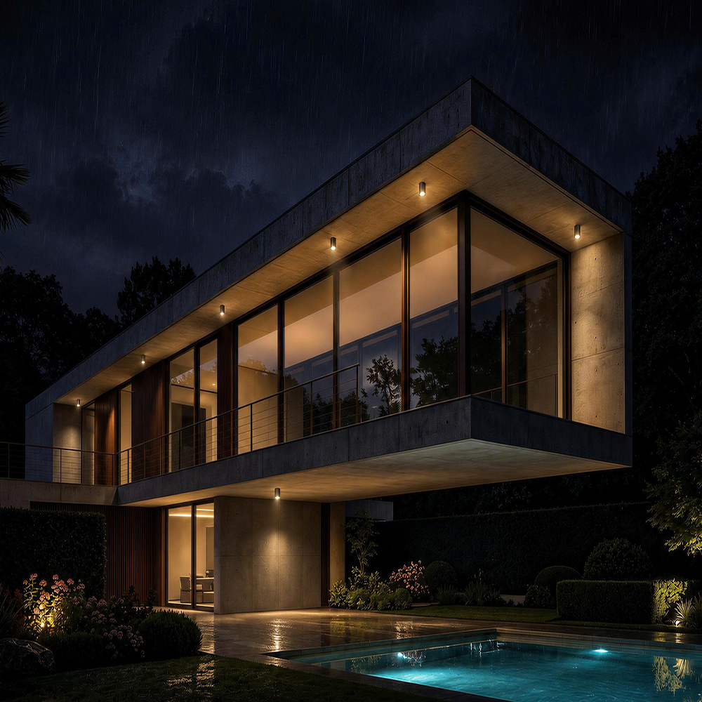 Đèn led ốp trần chống nước LNYA68- 15W