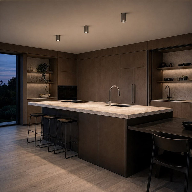 Đèn LED ốp trần có phù hợp với trần thấp không?