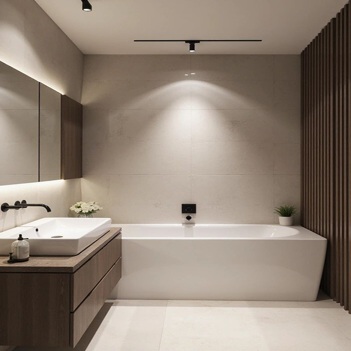 Đèn LED ốp trần nhà vệ sinh cần lưu ý những gì?