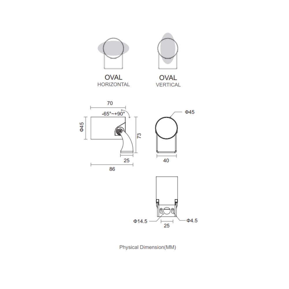Đèn led rọi cây AR45LL- 5W