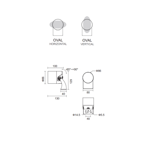 Đèn led rọi cấy AR86ACL-18W