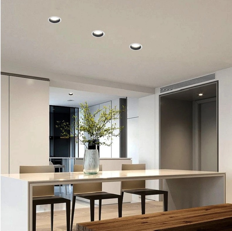 Đèn LED âm trần chống chói phù hợp với những không gian nào?
