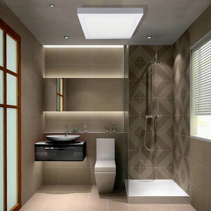 Đèn LED ốp trần nhà vệ sinh cần lưu ý những gì?