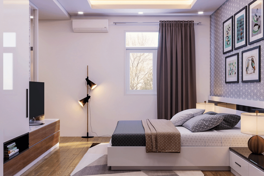 Đèn led ốp trần phòng ngủ