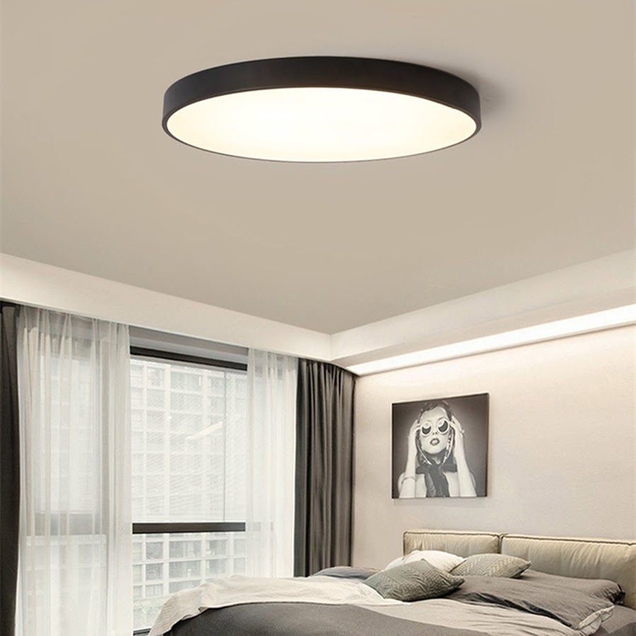 Đèn LED ốp trần phòng ngủ nên chọn công suất bao nhiêu?