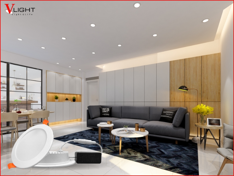 Bí quyết lựa chọn đèn LED âm trần phù hợp cho từng không gian