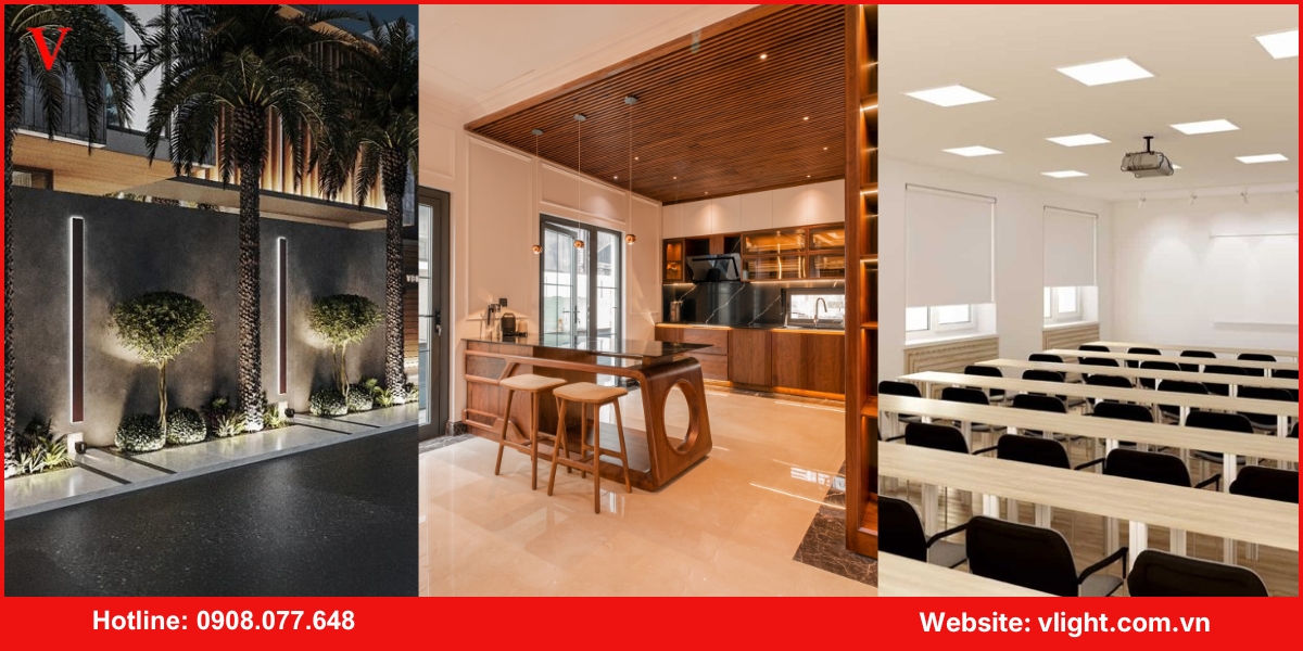 Các lĩnh vực cần tư vấn giải pháp chiếu sáng