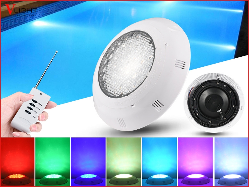 Các loại đèn LED âm nước phổ biến cho hồ bơi