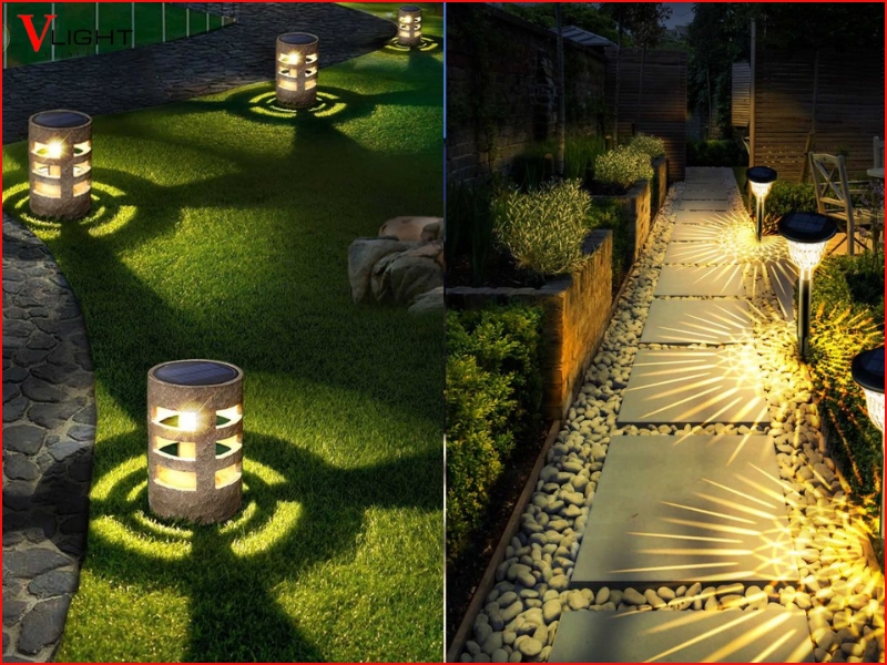 Các loại đèn LED cảnh quan phổ biến cho sân vườn
