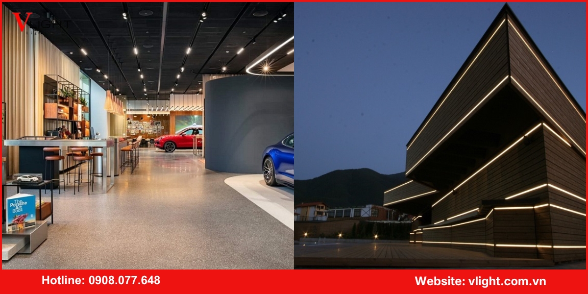 Các yếu tố cần xem xét trong thiết kế chiếu sáng