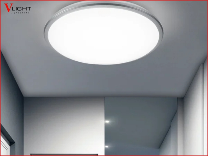 Cách chọn đèn LED ốp trần cho không gian trần thấp