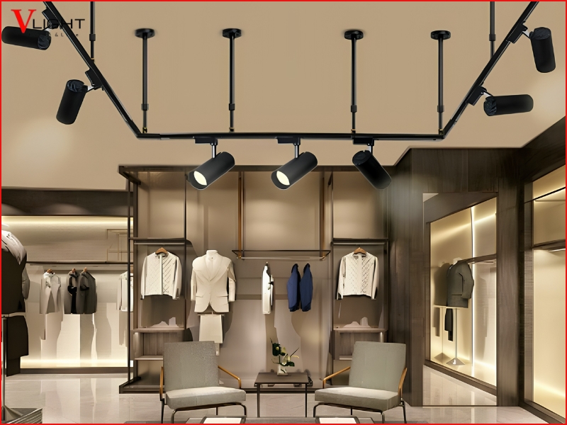 Cách lựa chọn đèn LED theo từng khu vực trong showroom và cửa hàng