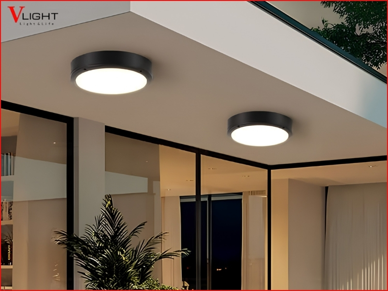 Đặc điểm ban công ảnh hưởng đến việc chọn đèn LED ốp trần