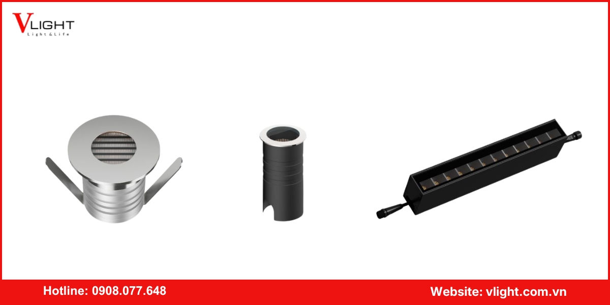 Đèn led âm sàn - âm đất là gì?