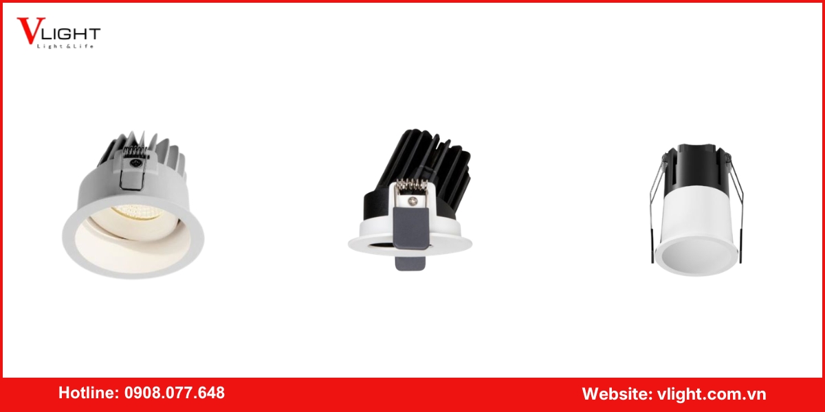 Đèn led âm trần chống chói là gì ?