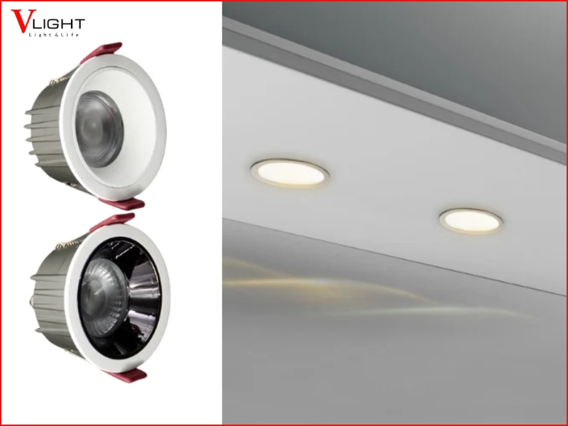 Đèn LED âm trần đế dày và đế mỏng là gì?