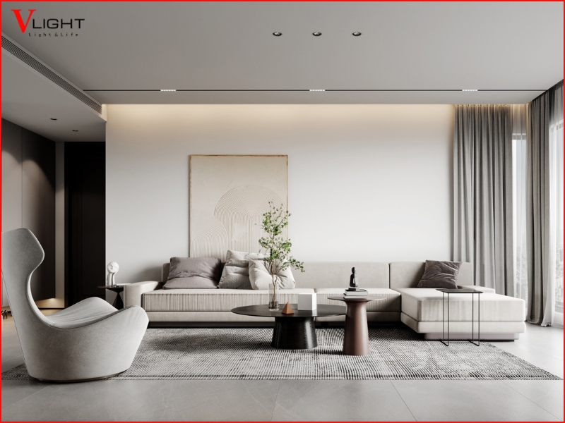 Đèn LED chỉnh hướng trong không gian nhà ở