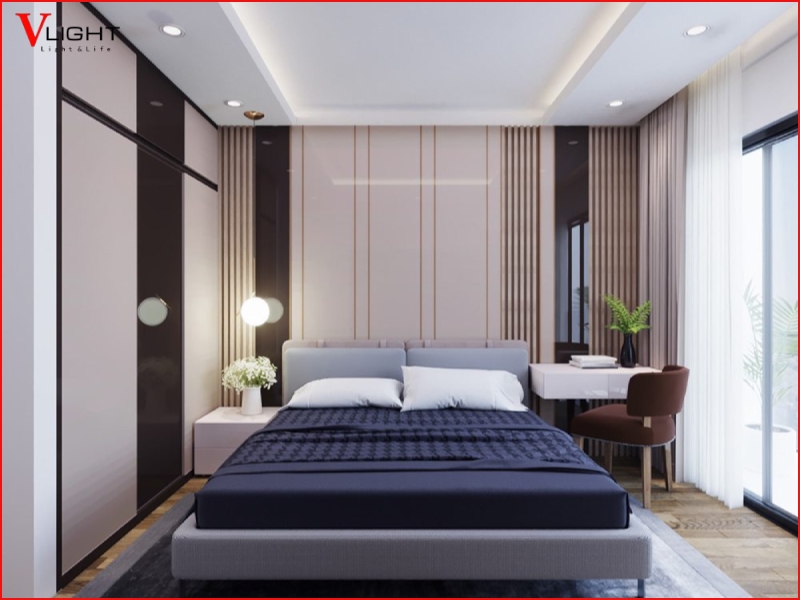 Đèn LED công suất bao nhiêu là phù hợp cho từng diện tích phòng ngủ