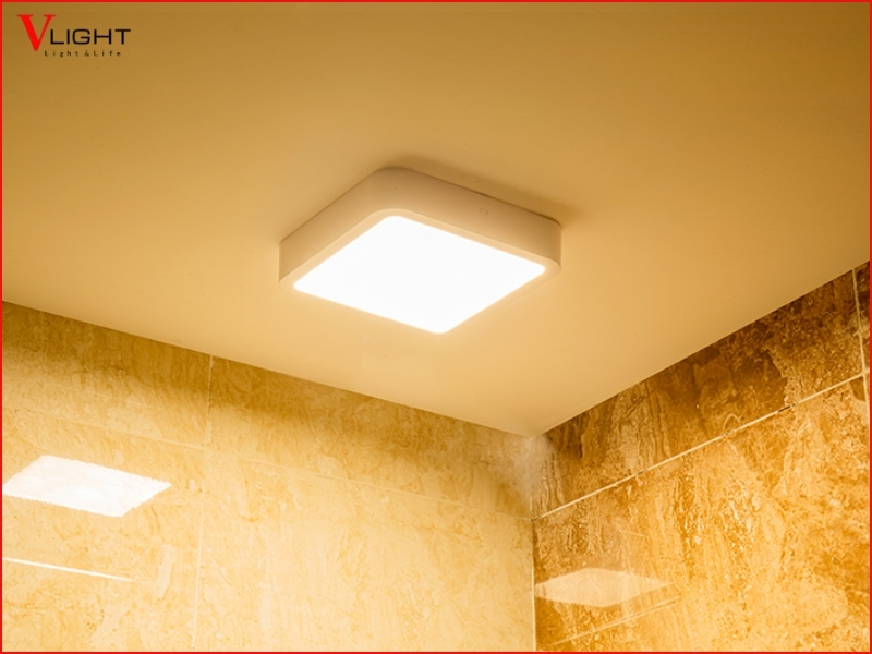 Đèn LED ốp trần và âm trần khác nhau như thế nào?