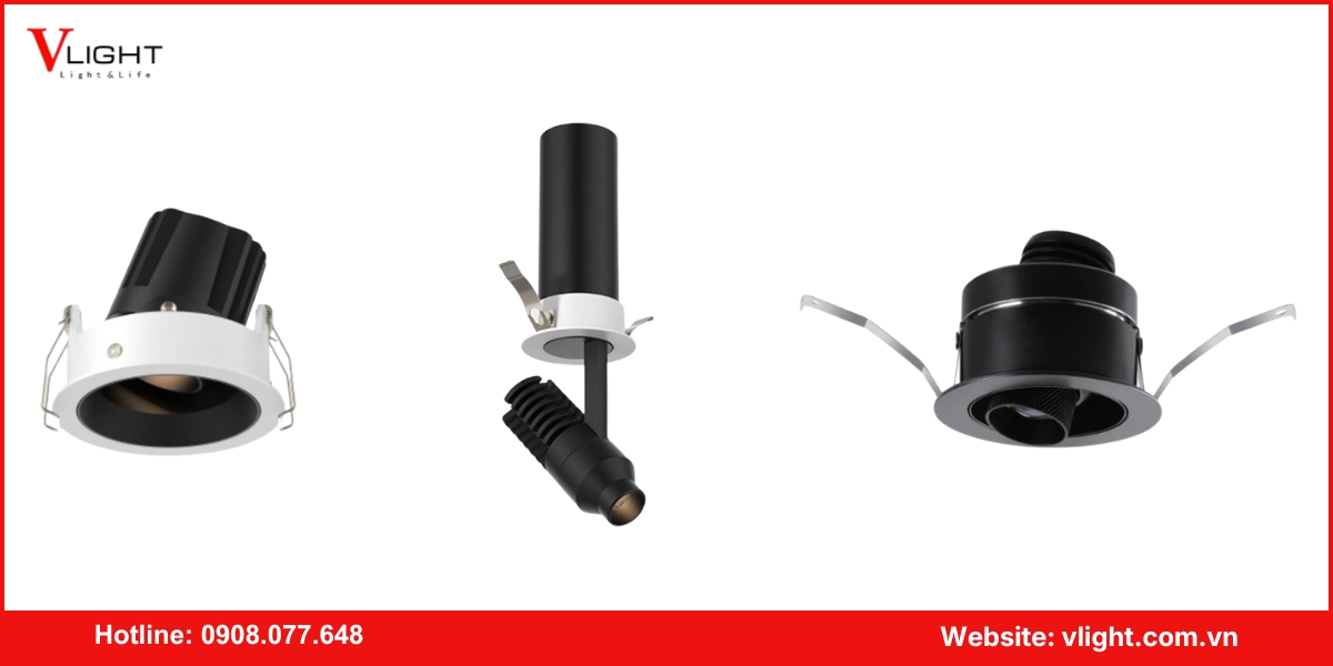 Đèn led spotlight âm trần là gì ?