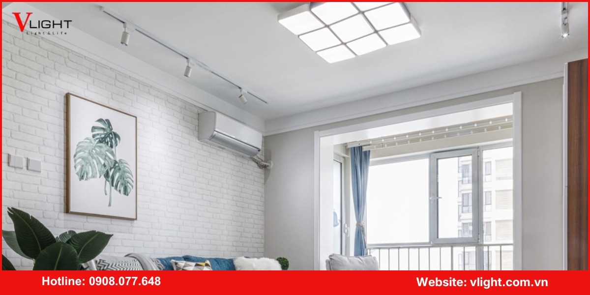 Địa chỉ cung cấp đèn led ốp trần phòng khách