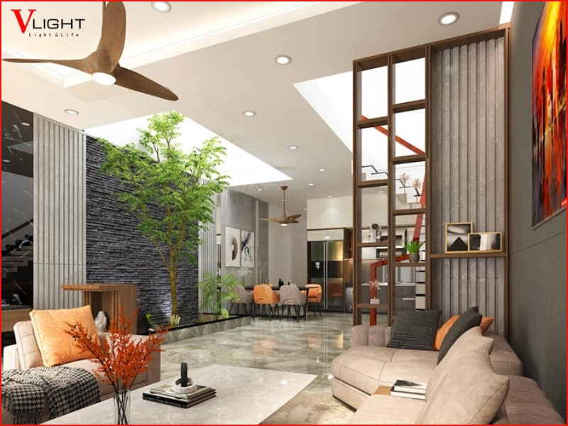 Kinh nghiệm bố trí đèn LED cho từng khu vực trong nhà phố