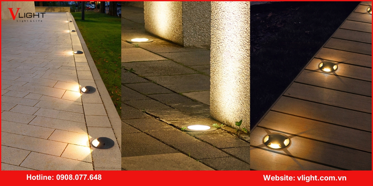 Lợi ích của đèn led âm sàn - âm đất