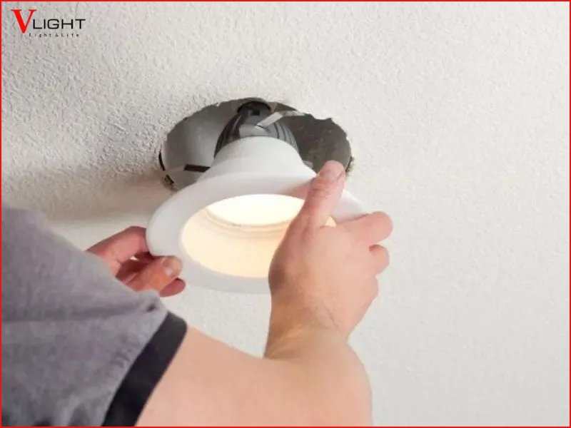 Lỗi trong khâu thiết kế và bố trí đèn LED âm trần