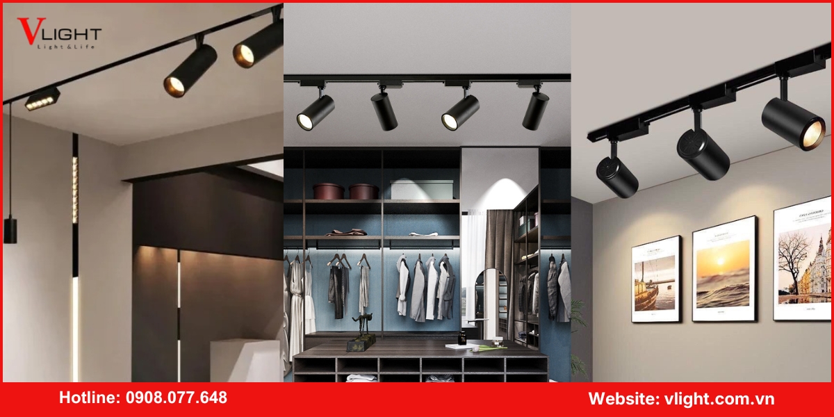 Lưu ý khi sử dụng đèn led rọi ray