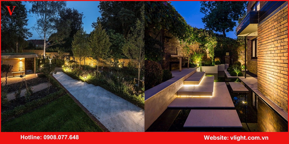 Lưu ý về đèn led cảnh quan