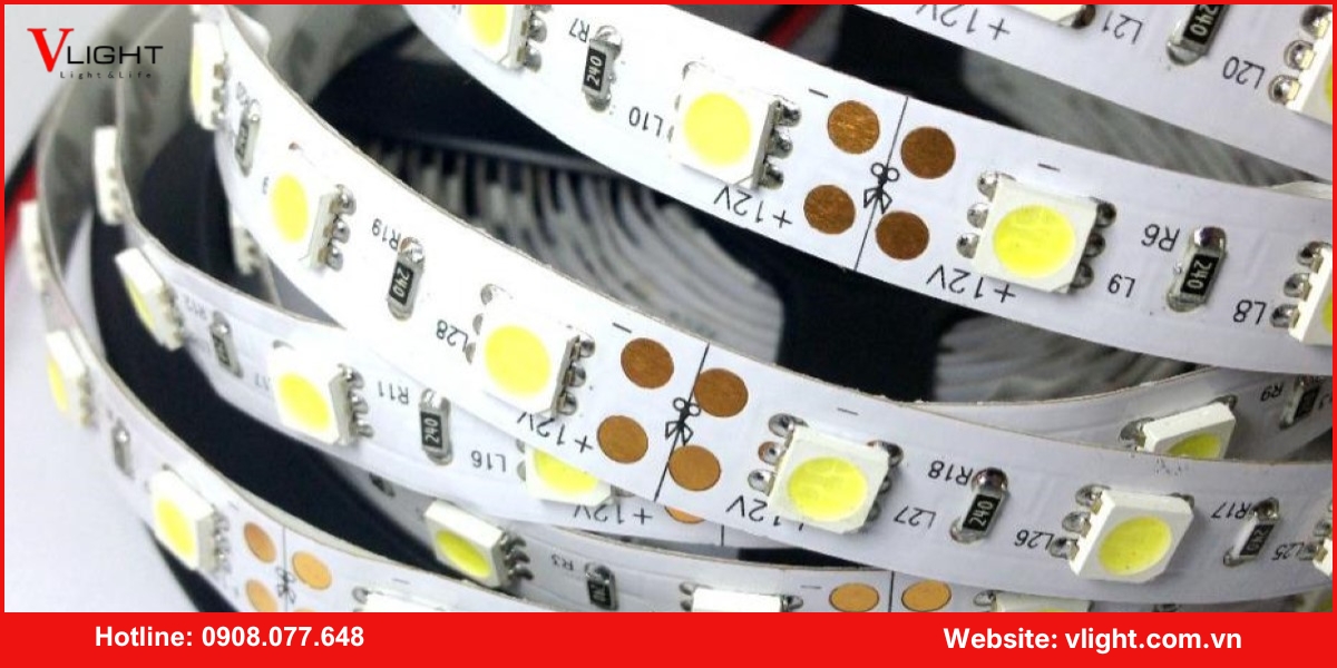 Lưu ý về đèn led dây ngoại thất