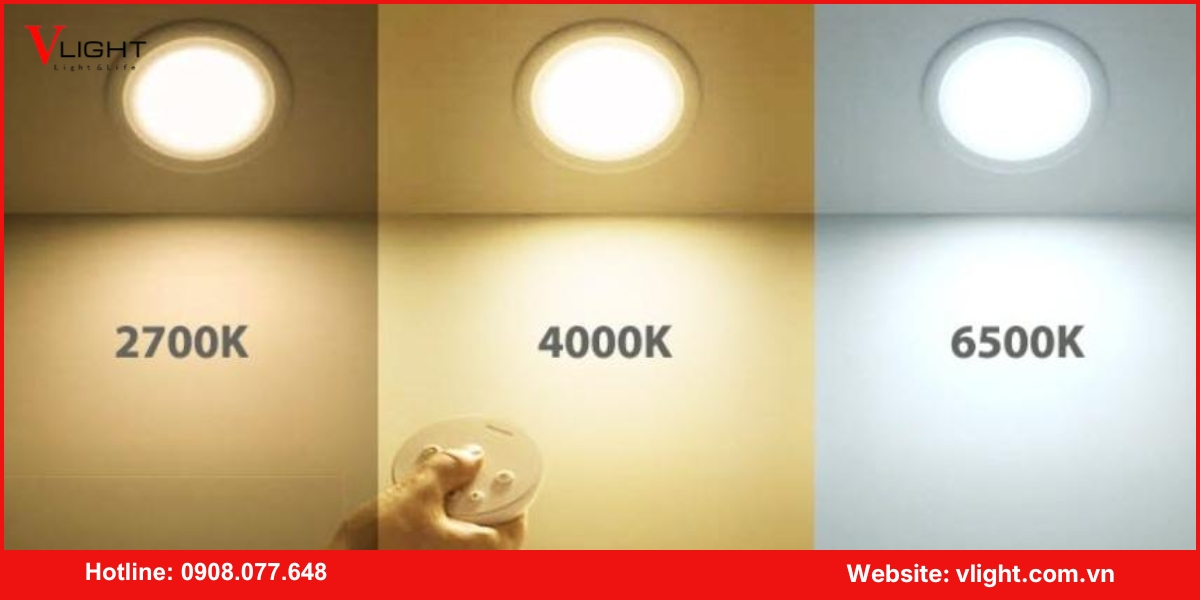 Lưu ý về đèn led downlight âm trần