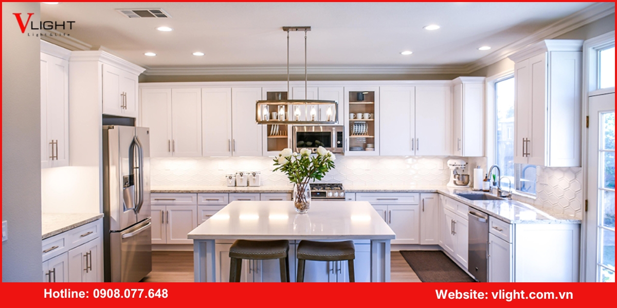 Mua đèn led âm trần chống chói tại VLight