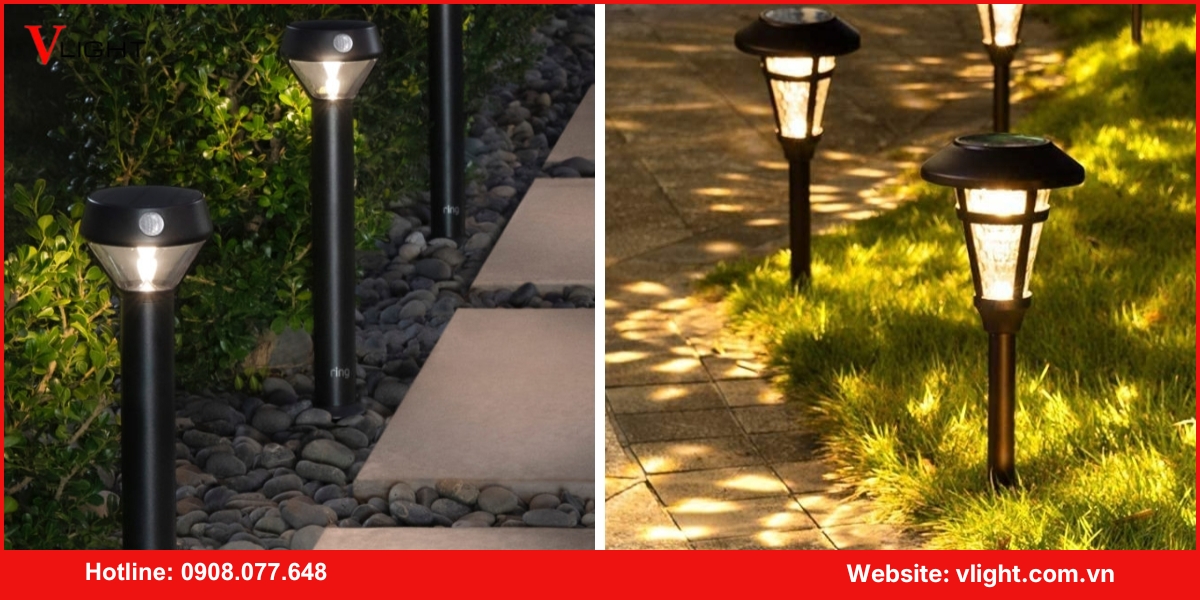 Mua đèn led trụ lối đi sân vườn giá tốt tại VLight