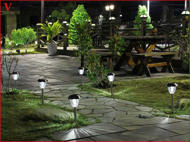 Nguyên tắc chiếu sáng sân vườn bằng đèn LED cảnh quan