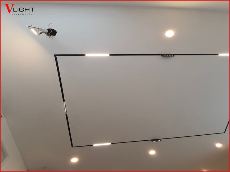 Quy trình lắp đặt đèn LED âm trần đúng kỹ thuật