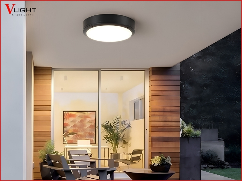 Tiêu chí chọn đèn LED ốp trần phù hợp cho ban công