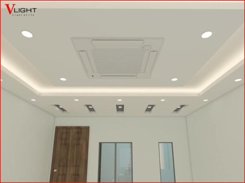 Tổng quan về đèn LED âm trần cho trần thạch cao