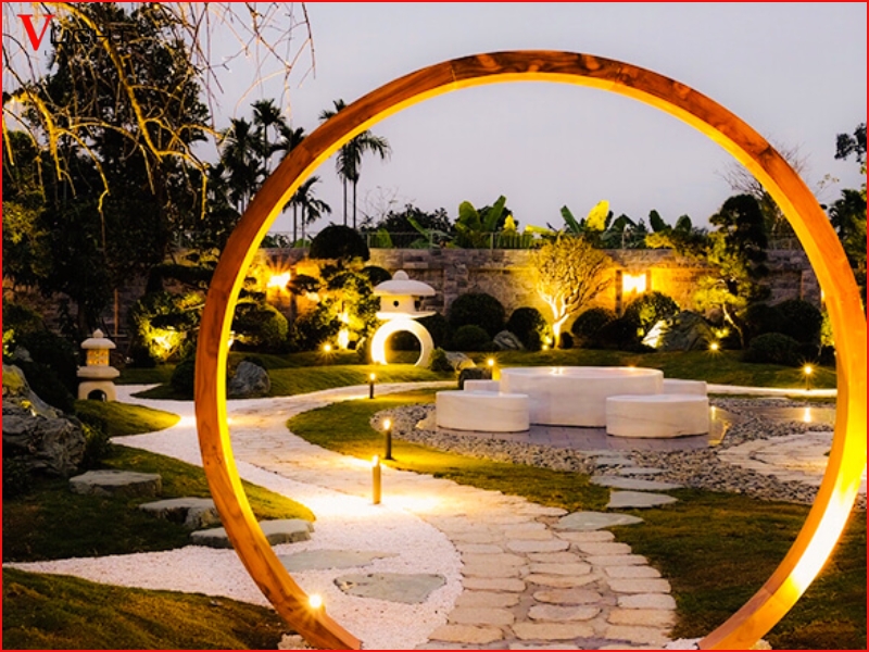 Tổng quan về đèn LED cảnh quan trong thiết kế sân vườn biệt thự