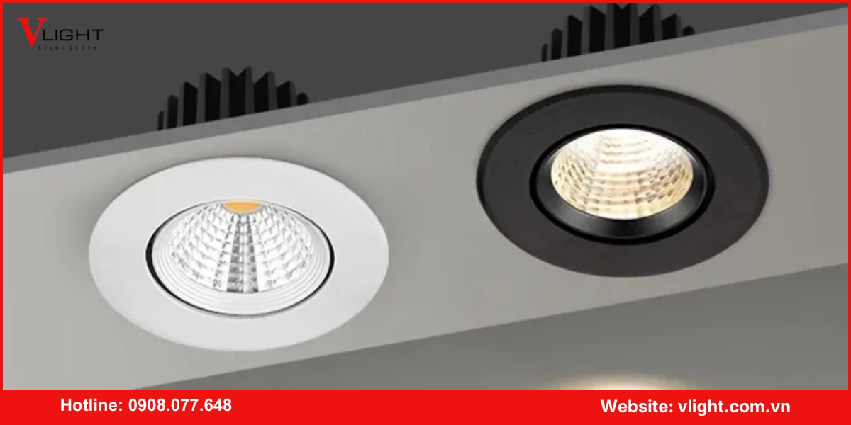 Ưu điểm của đèn led âm trần