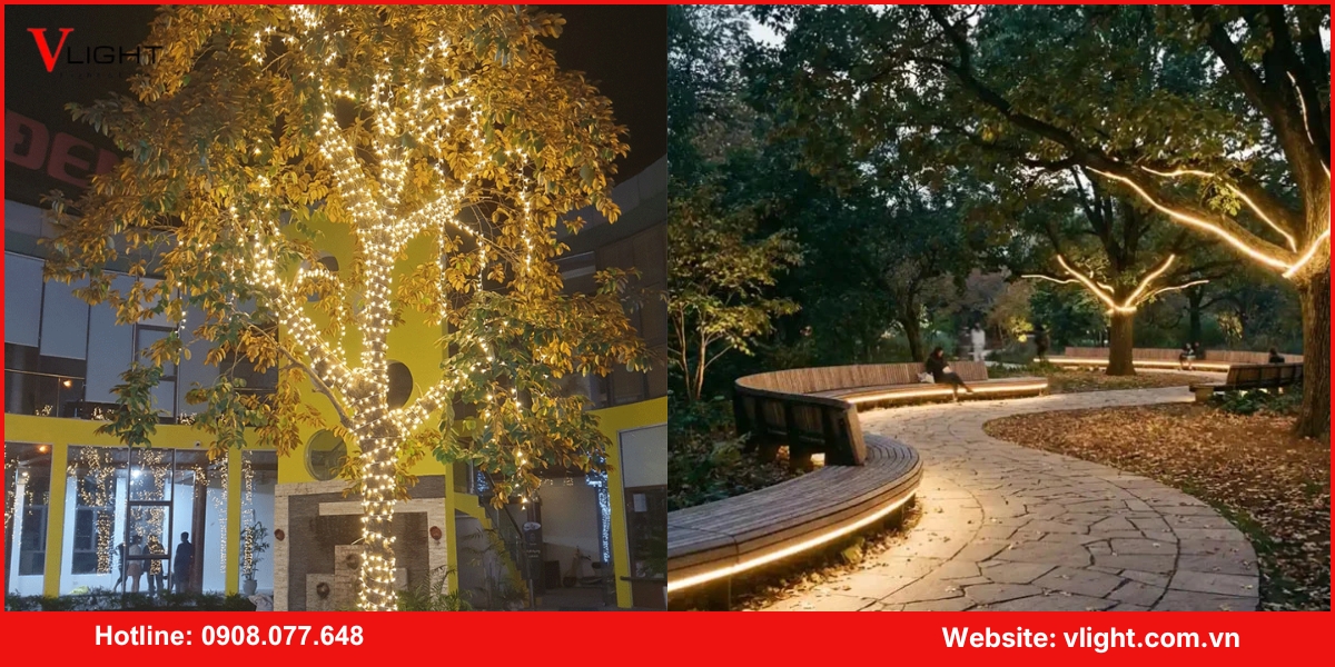 Ưu điểm của đèn led dây ngoại thất