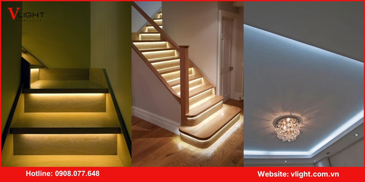 Ưu điểm của đèn led dây nội thất