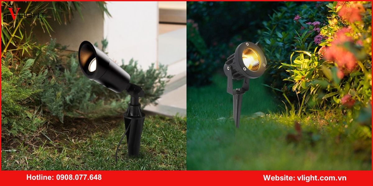 Ưu điểm của đèn led rọi cây