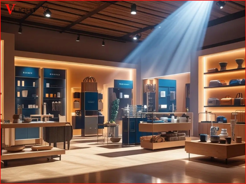 Vai trò của ánh sáng trong thiết kế showroom bán hàng